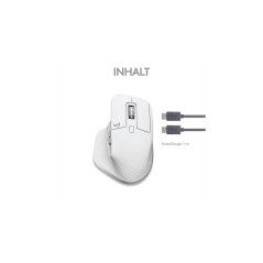 Logitech MX Master 3S for Mac - Optisk Trådløs Mus i Grå | Ultimativ Præcision & Komfort
